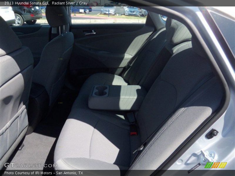 Radiant Silver / Gray 2013 Hyundai Sonata GLS