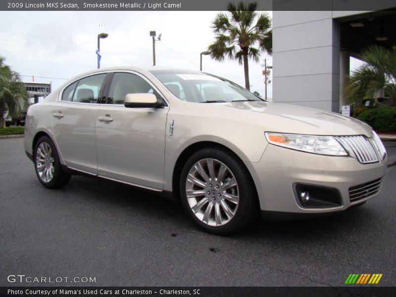 Smokestone Metallic / Light Camel 2009 Lincoln MKS Sedan