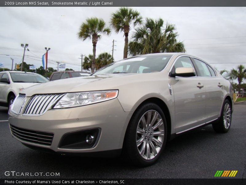 Smokestone Metallic / Light Camel 2009 Lincoln MKS Sedan