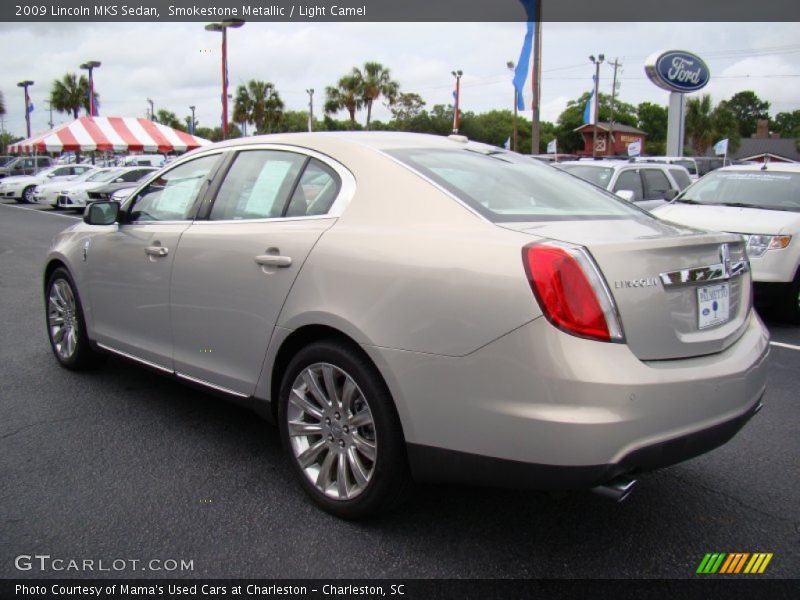 Smokestone Metallic / Light Camel 2009 Lincoln MKS Sedan