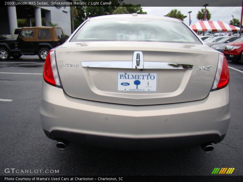 Smokestone Metallic / Light Camel 2009 Lincoln MKS Sedan