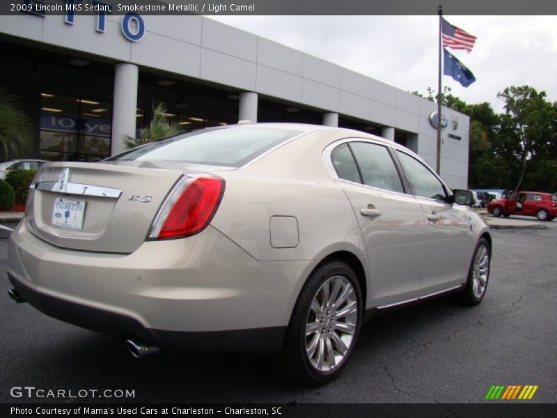 Smokestone Metallic / Light Camel 2009 Lincoln MKS Sedan