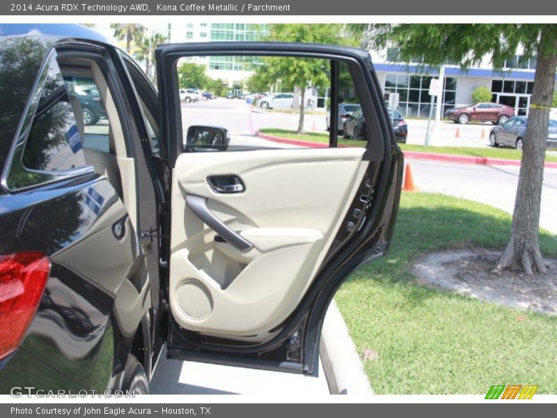 Kona Coffee Metallic / Parchment 2014 Acura RDX Technology AWD
