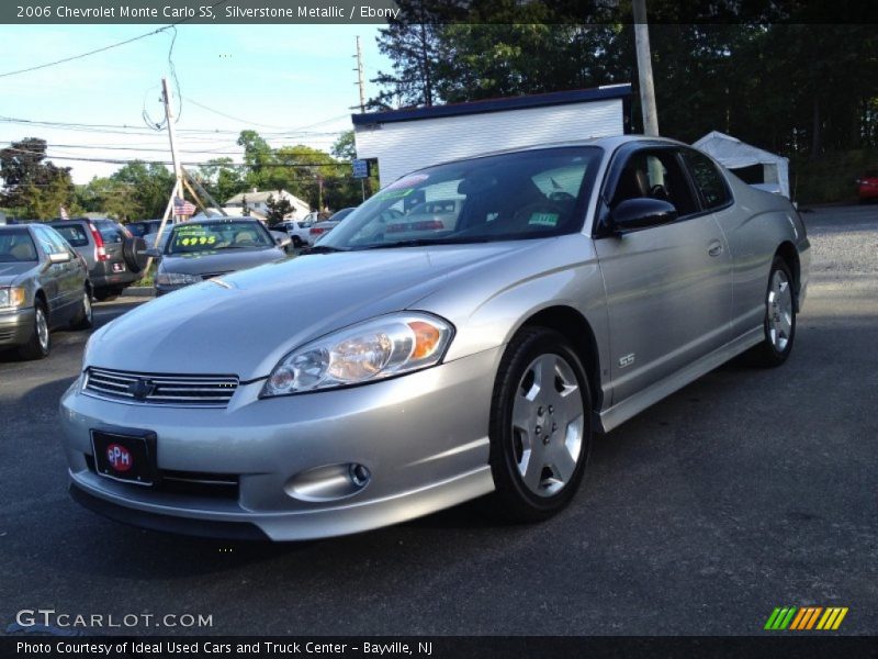 Silverstone Metallic / Ebony 2006 Chevrolet Monte Carlo SS