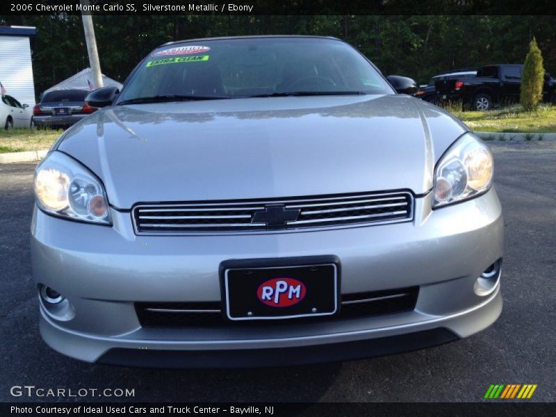 Silverstone Metallic / Ebony 2006 Chevrolet Monte Carlo SS