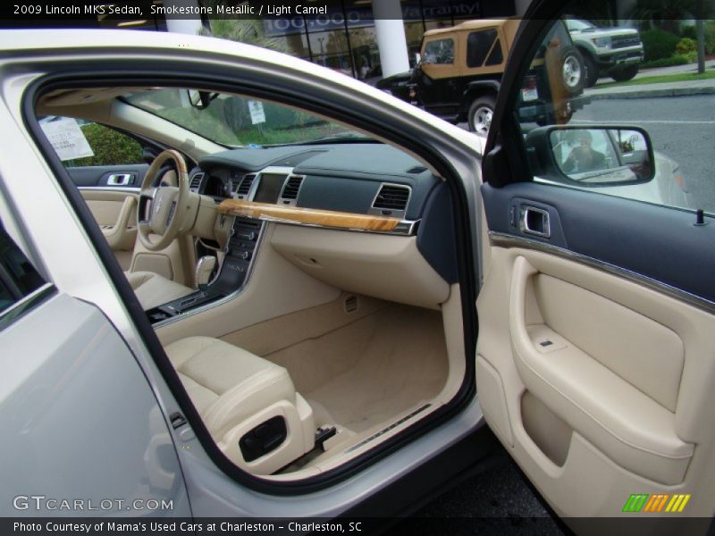 Smokestone Metallic / Light Camel 2009 Lincoln MKS Sedan