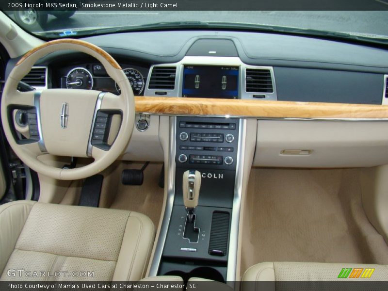 Smokestone Metallic / Light Camel 2009 Lincoln MKS Sedan