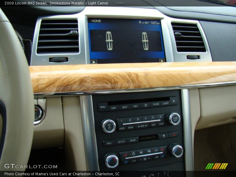 Smokestone Metallic / Light Camel 2009 Lincoln MKS Sedan