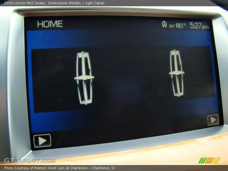 Smokestone Metallic / Light Camel 2009 Lincoln MKS Sedan