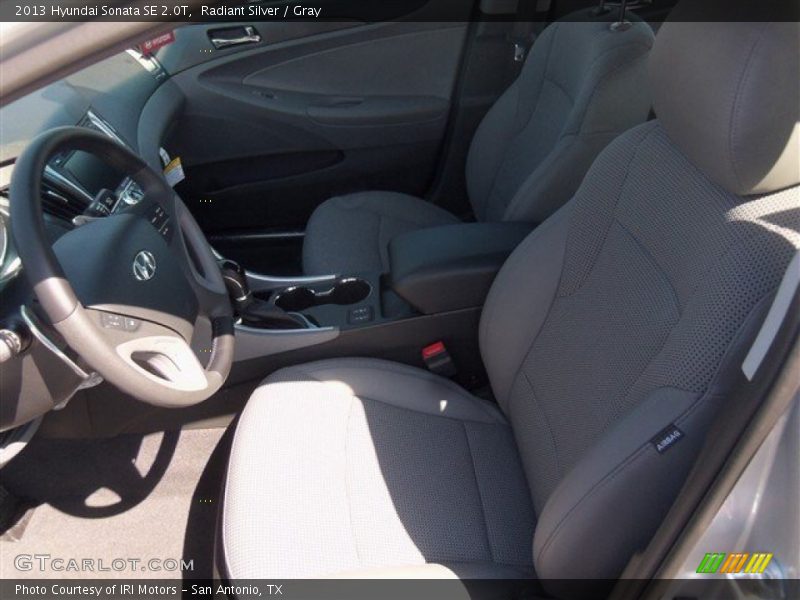 Radiant Silver / Gray 2013 Hyundai Sonata SE 2.0T