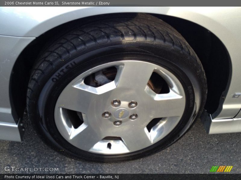Silverstone Metallic / Ebony 2006 Chevrolet Monte Carlo SS