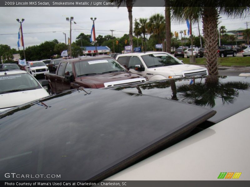 Smokestone Metallic / Light Camel 2009 Lincoln MKS Sedan