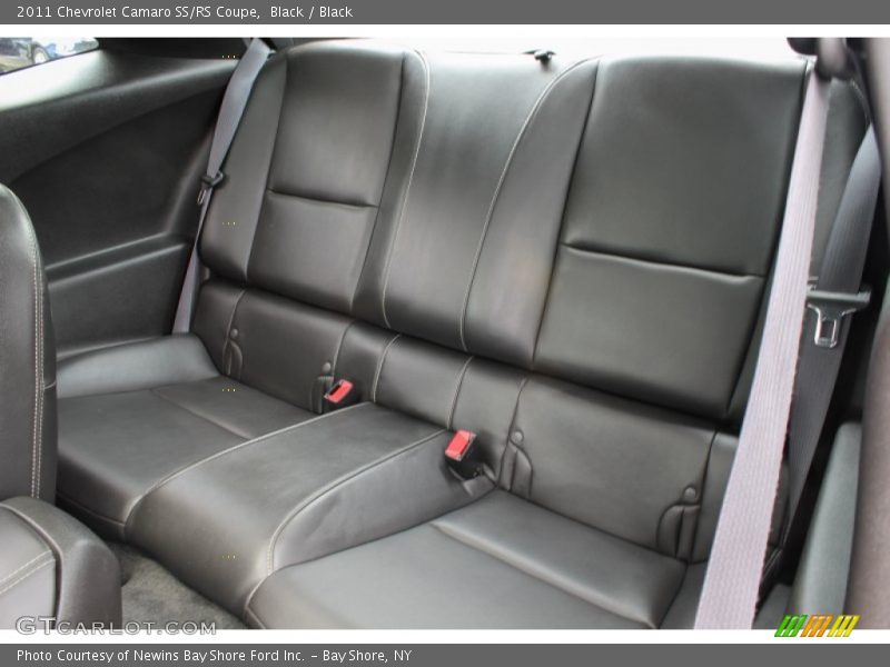 Rear Seat of 2011 Camaro SS/RS Coupe