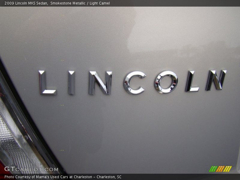 Smokestone Metallic / Light Camel 2009 Lincoln MKS Sedan