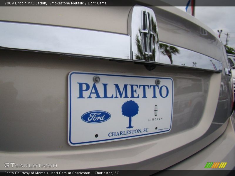 Smokestone Metallic / Light Camel 2009 Lincoln MKS Sedan