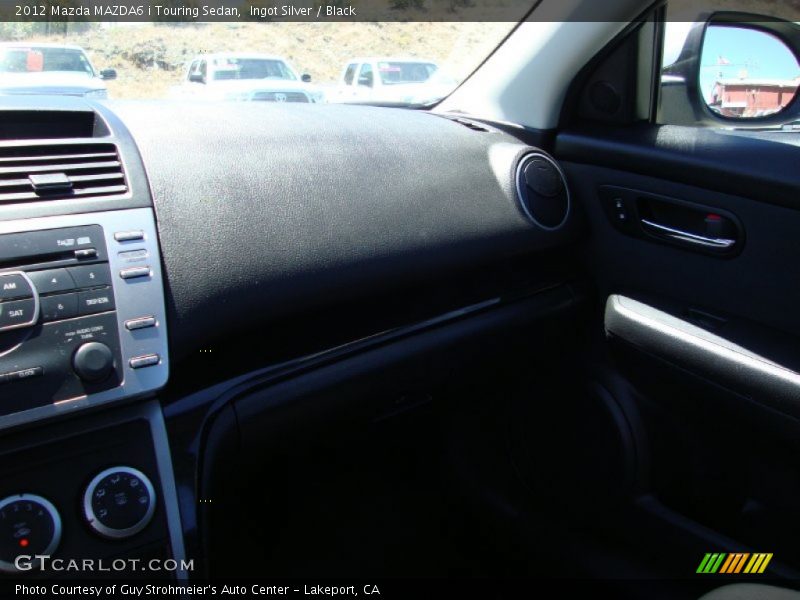 Ingot Silver / Black 2012 Mazda MAZDA6 i Touring Sedan