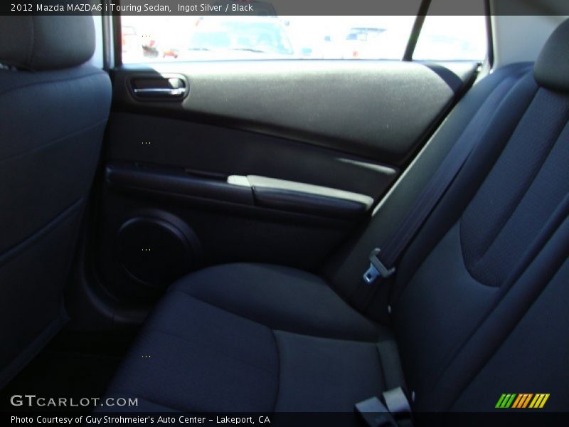 Ingot Silver / Black 2012 Mazda MAZDA6 i Touring Sedan