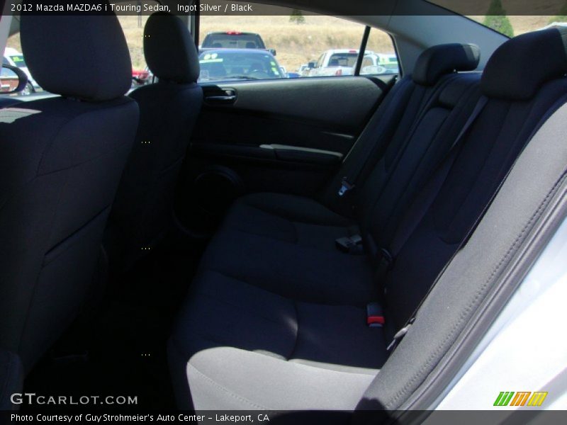 Ingot Silver / Black 2012 Mazda MAZDA6 i Touring Sedan