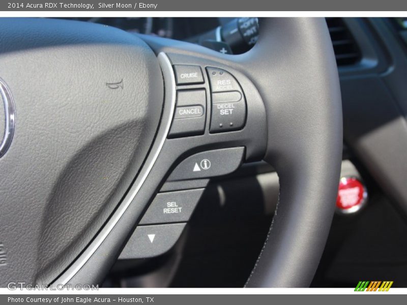 Silver Moon / Ebony 2014 Acura RDX Technology