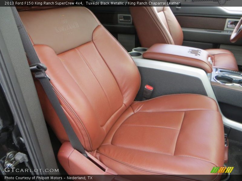 Front Seat of 2013 F150 King Ranch SuperCrew 4x4
