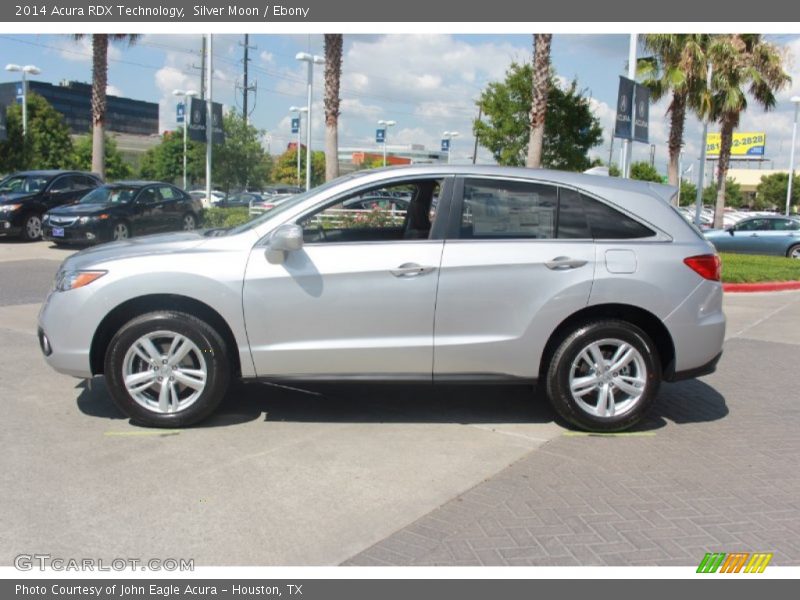 Silver Moon / Ebony 2014 Acura RDX Technology