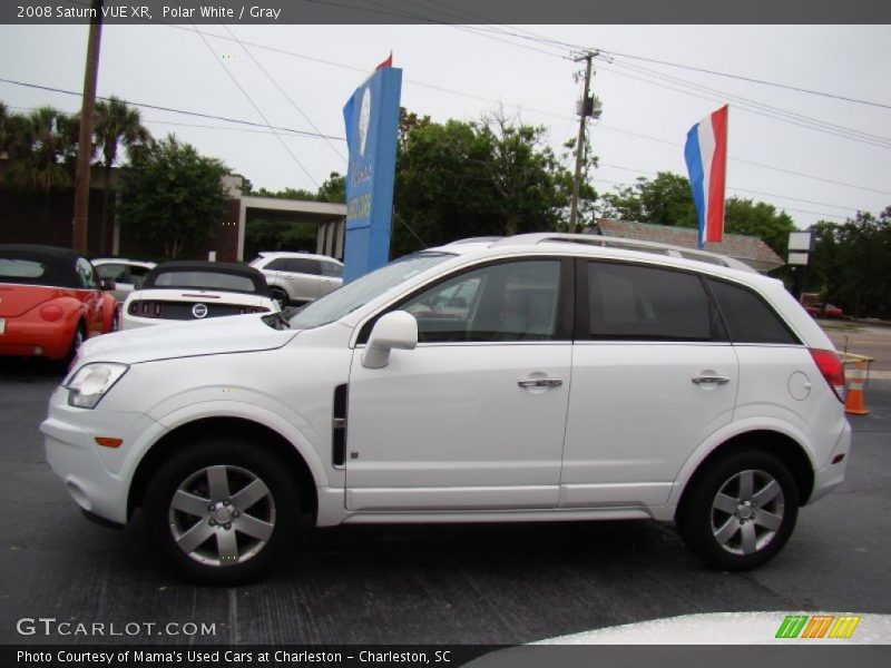 Polar White / Gray 2008 Saturn VUE XR