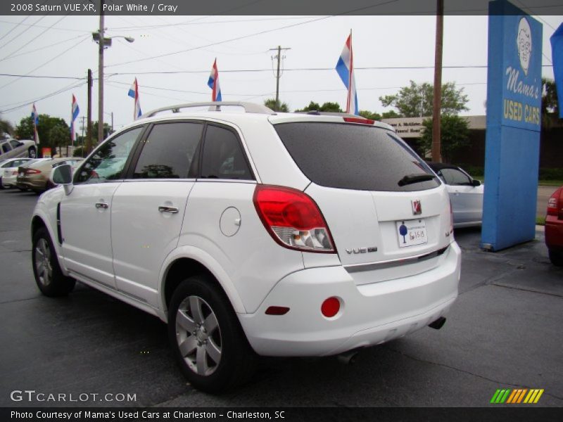 Polar White / Gray 2008 Saturn VUE XR