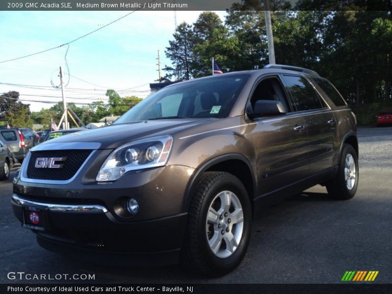 Medium Brown Metallic / Light Titanium 2009 GMC Acadia SLE