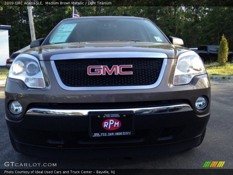 Medium Brown Metallic / Light Titanium 2009 GMC Acadia SLE
