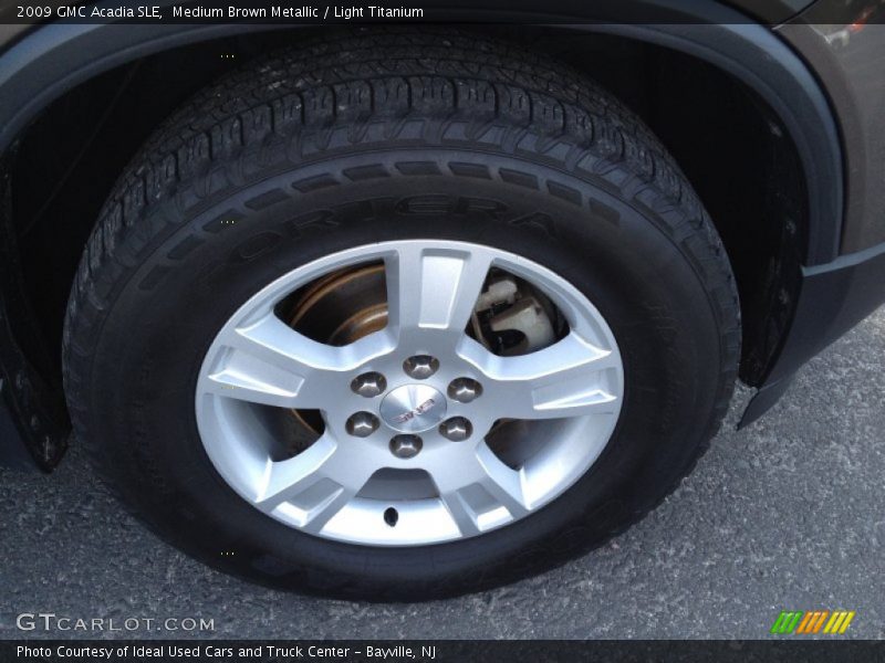 Medium Brown Metallic / Light Titanium 2009 GMC Acadia SLE