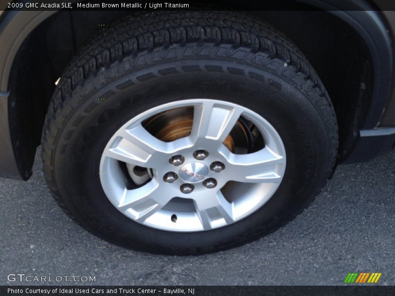 Medium Brown Metallic / Light Titanium 2009 GMC Acadia SLE