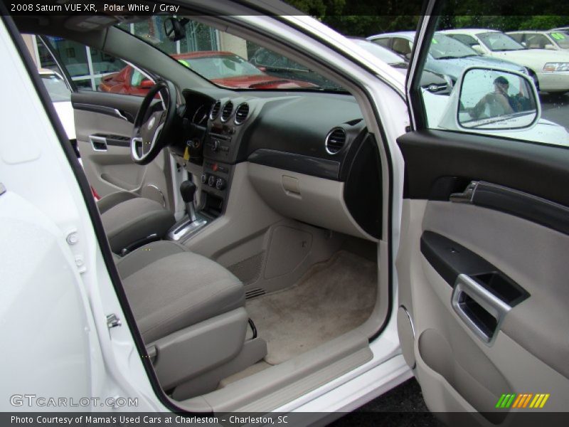 Polar White / Gray 2008 Saturn VUE XR