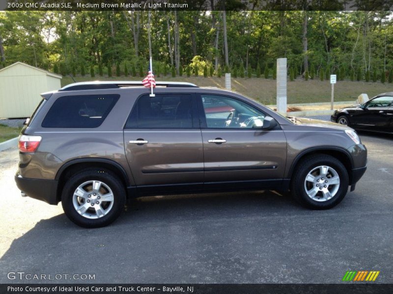 Medium Brown Metallic / Light Titanium 2009 GMC Acadia SLE