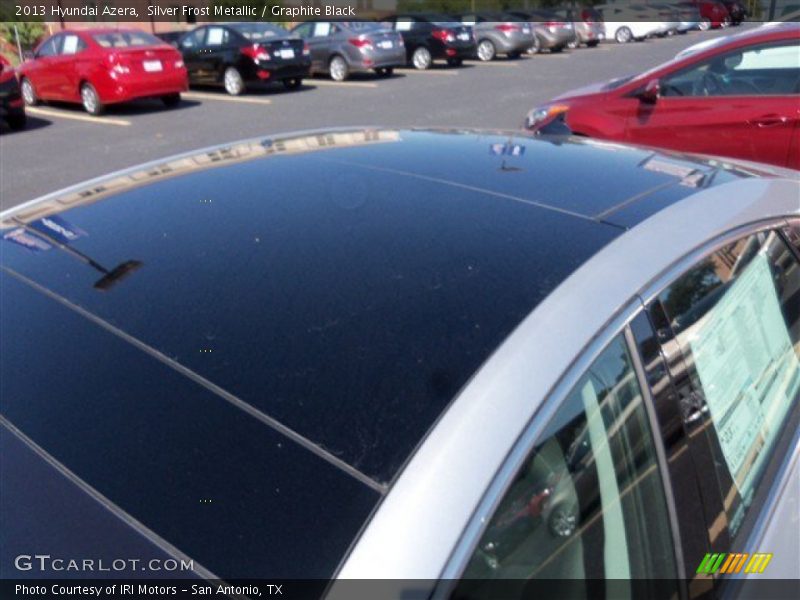 Silver Frost Metallic / Graphite Black 2013 Hyundai Azera