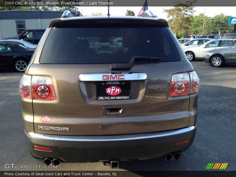 Medium Brown Metallic / Light Titanium 2009 GMC Acadia SLE