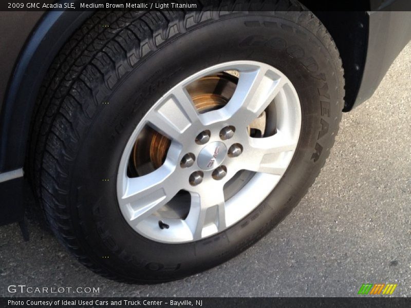 Medium Brown Metallic / Light Titanium 2009 GMC Acadia SLE