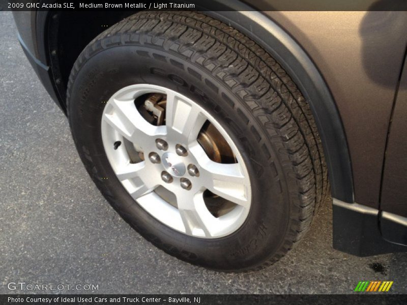 Medium Brown Metallic / Light Titanium 2009 GMC Acadia SLE
