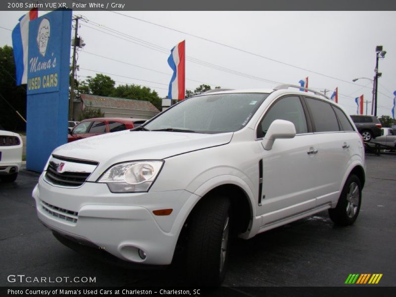 Polar White / Gray 2008 Saturn VUE XR