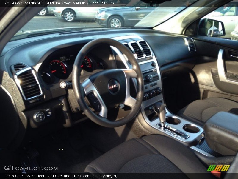 Medium Brown Metallic / Light Titanium 2009 GMC Acadia SLE