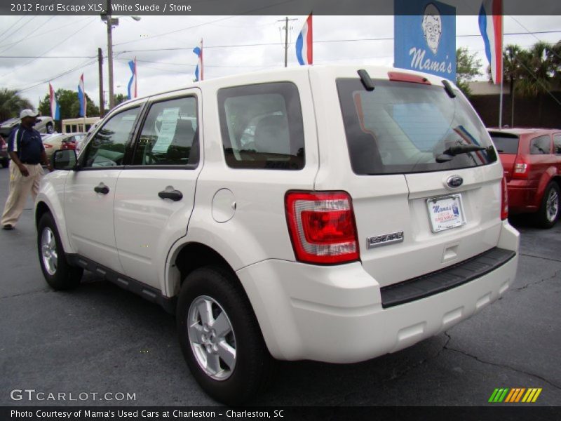 White Suede / Stone 2012 Ford Escape XLS