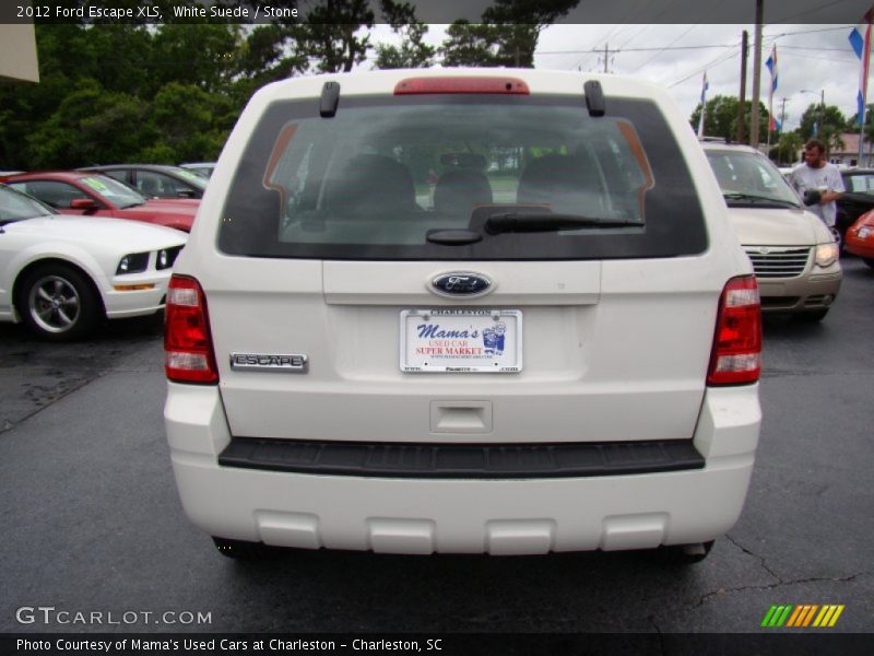 White Suede / Stone 2012 Ford Escape XLS