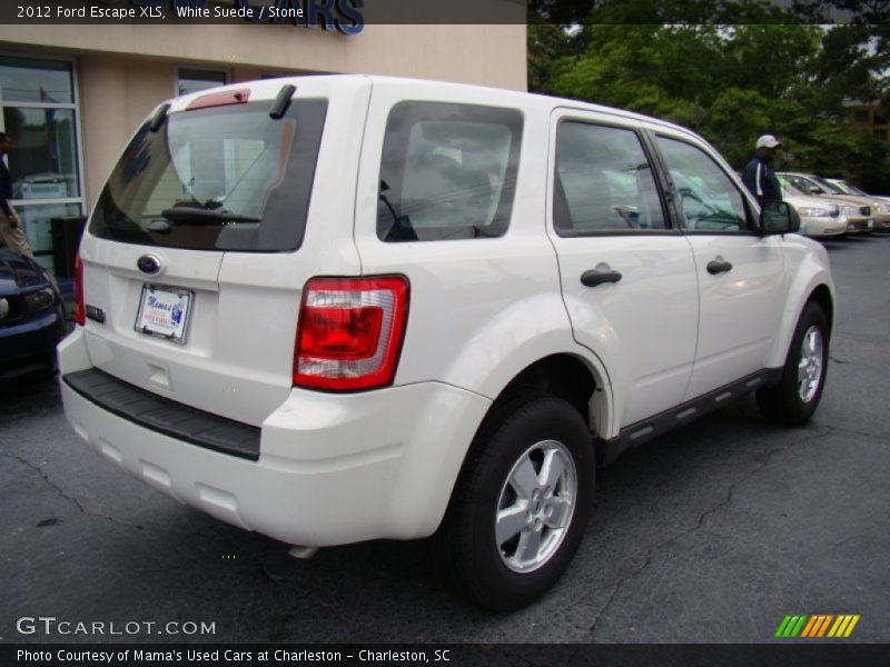 White Suede / Stone 2012 Ford Escape XLS