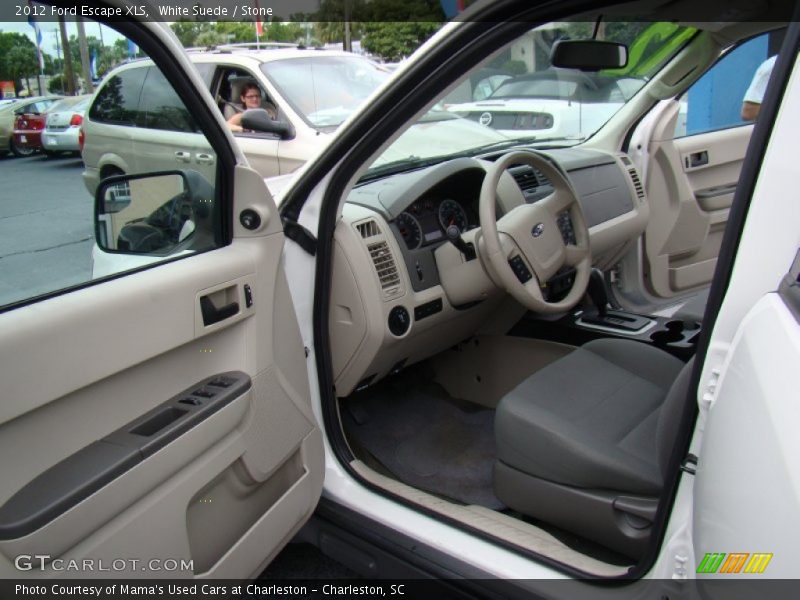 White Suede / Stone 2012 Ford Escape XLS
