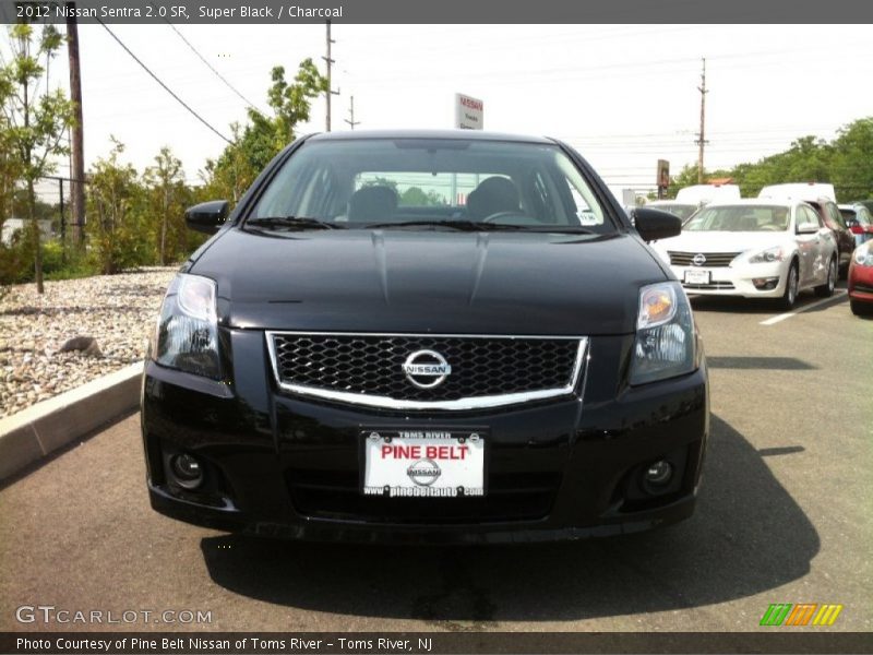 Super Black / Charcoal 2012 Nissan Sentra 2.0 SR