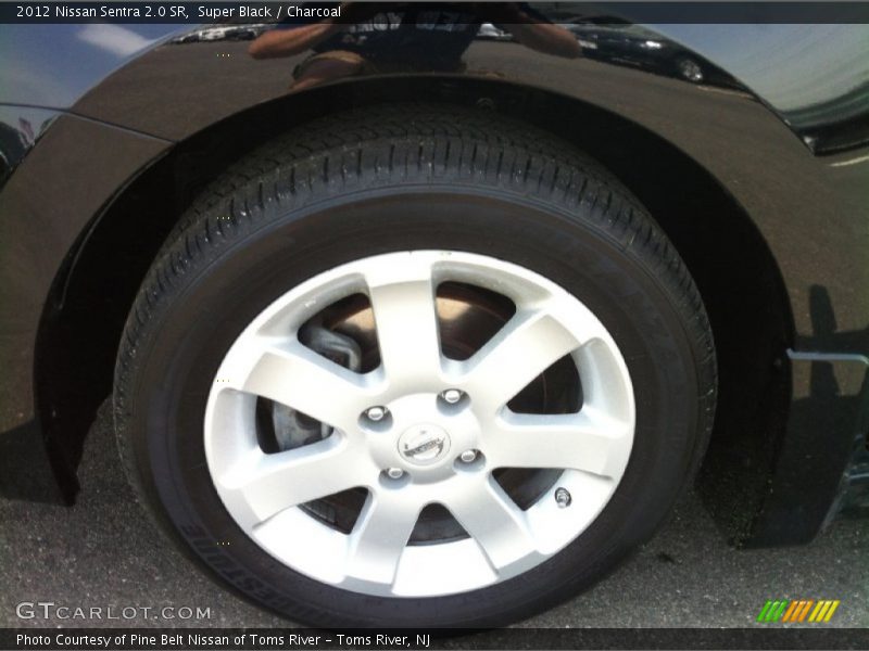 Super Black / Charcoal 2012 Nissan Sentra 2.0 SR