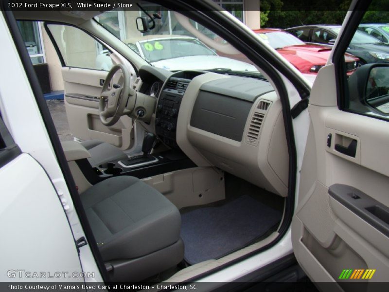 White Suede / Stone 2012 Ford Escape XLS