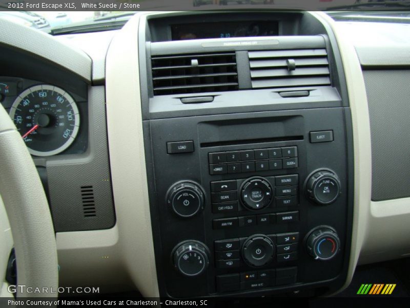 White Suede / Stone 2012 Ford Escape XLS
