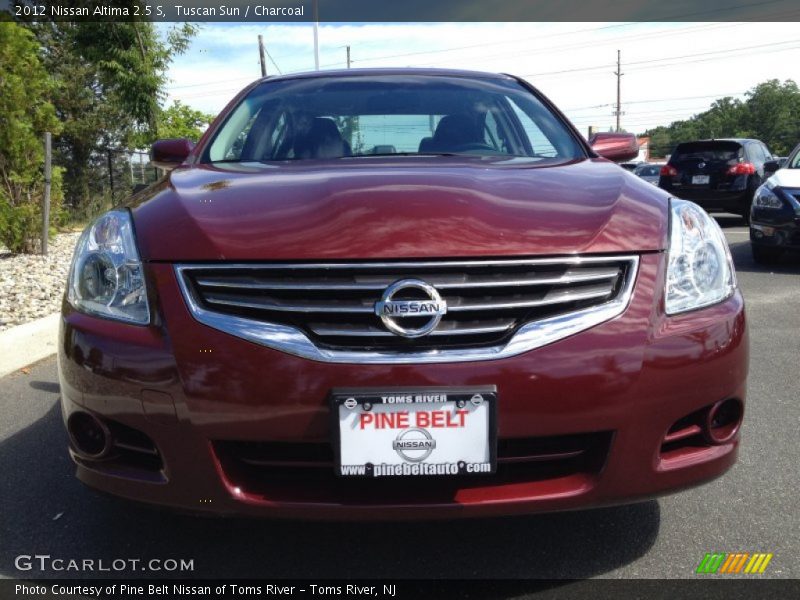 Tuscan Sun / Charcoal 2012 Nissan Altima 2.5 S