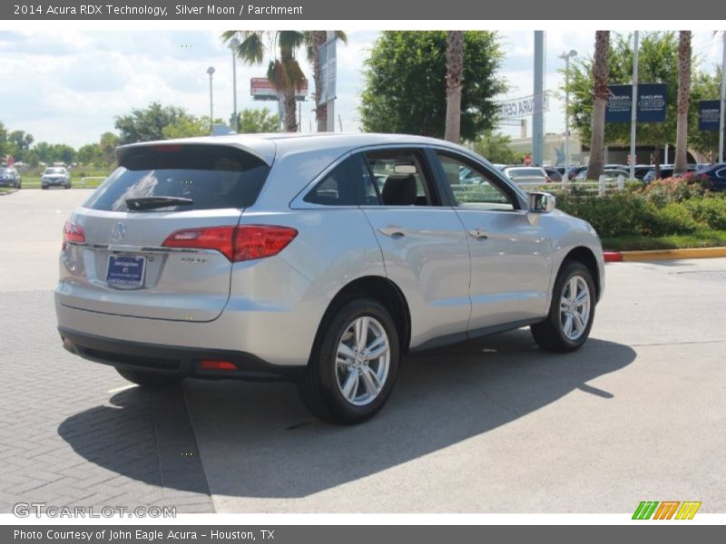 Silver Moon / Parchment 2014 Acura RDX Technology