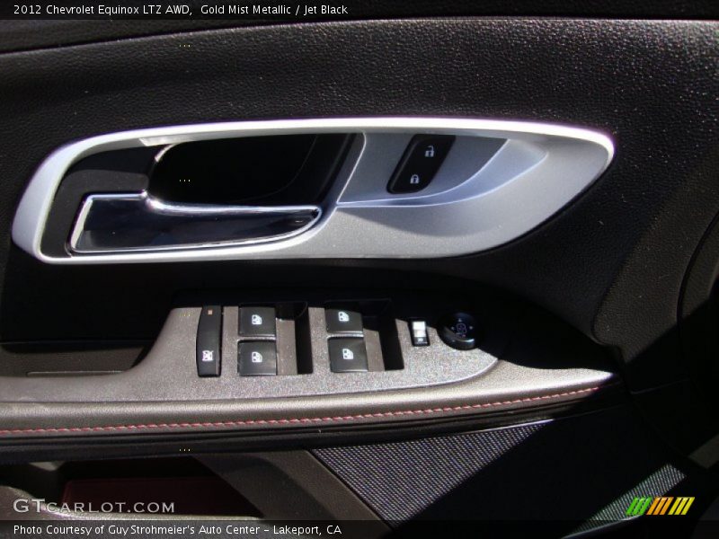 Gold Mist Metallic / Jet Black 2012 Chevrolet Equinox LTZ AWD